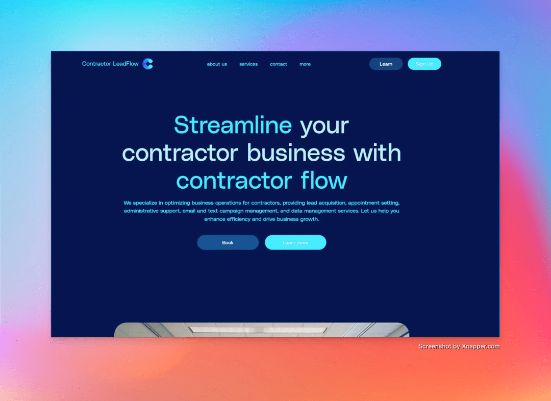 Contractor Lead Flow
