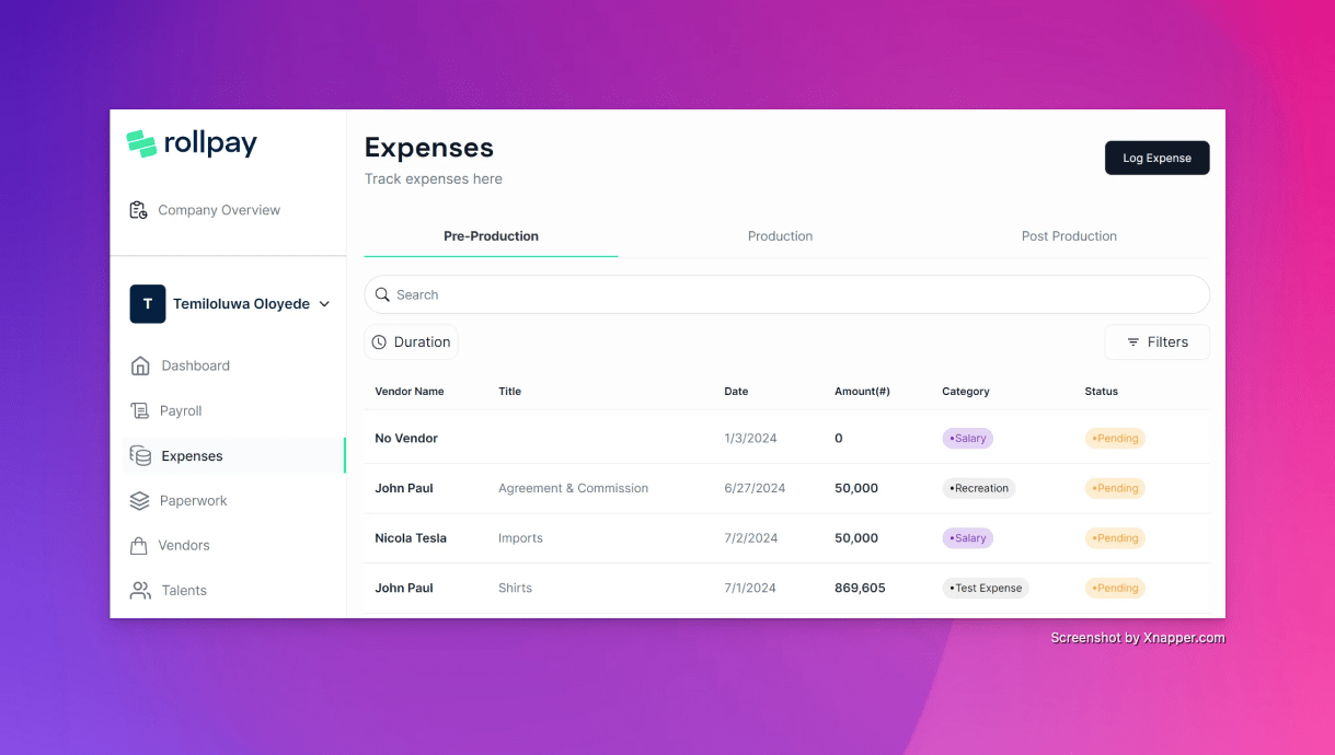 Rollpay