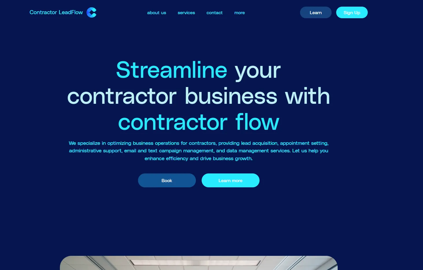 Contractor Lead Flow
