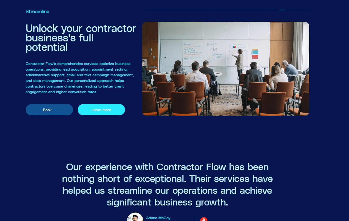 Contractor Lead Flow screenshot 3