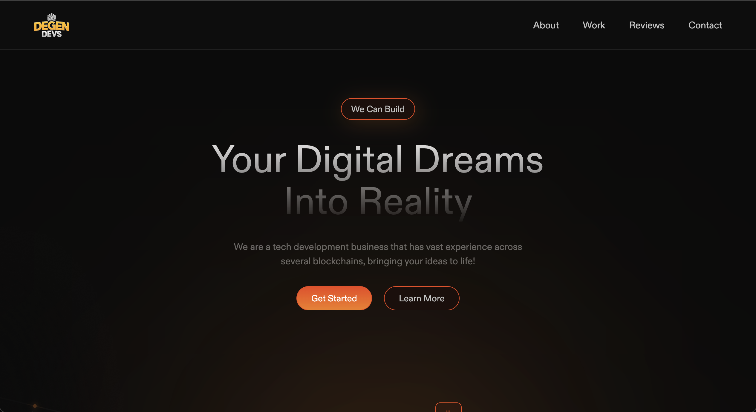 Degen Devs Website
