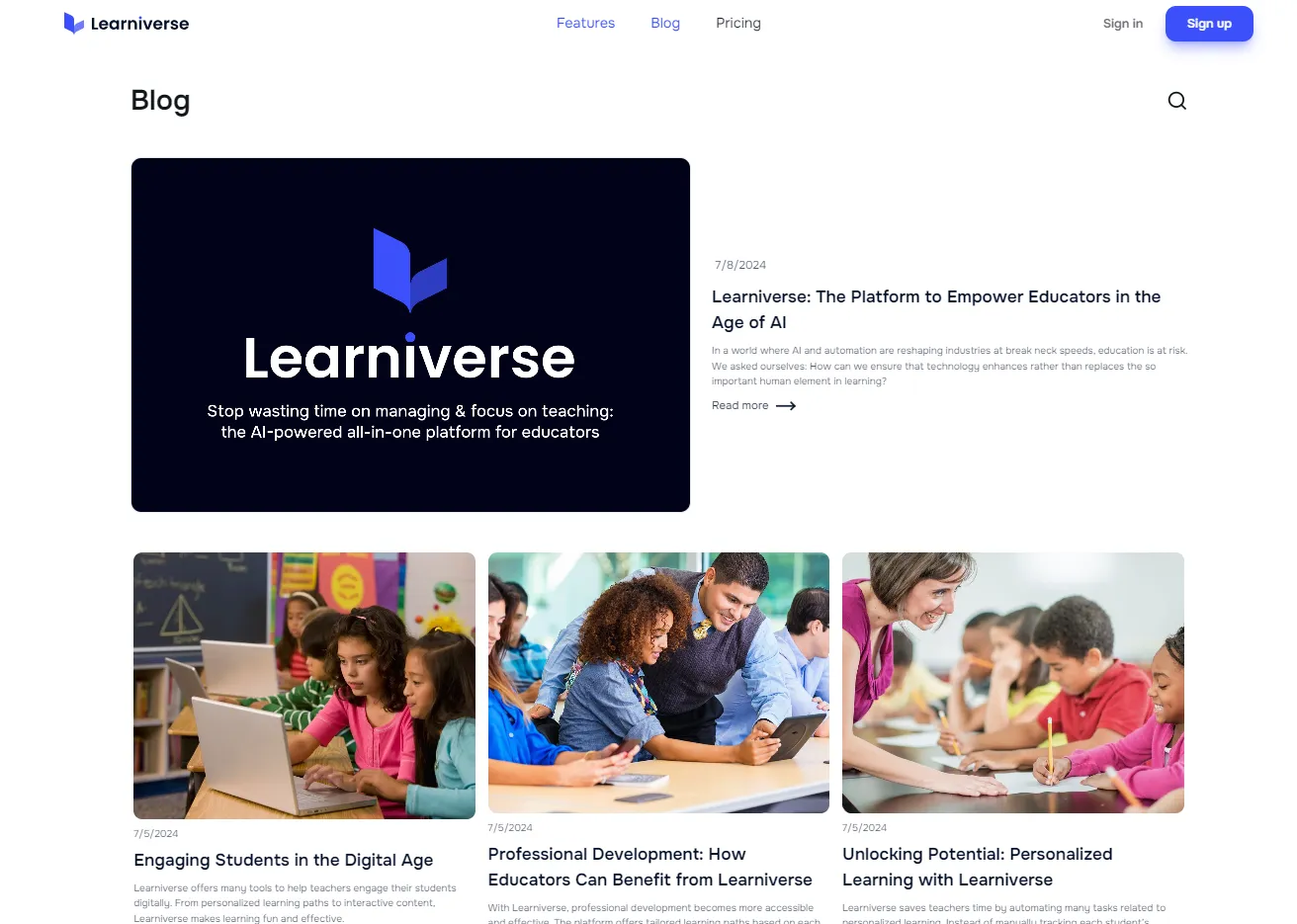 Learniverse AI screenshot 2