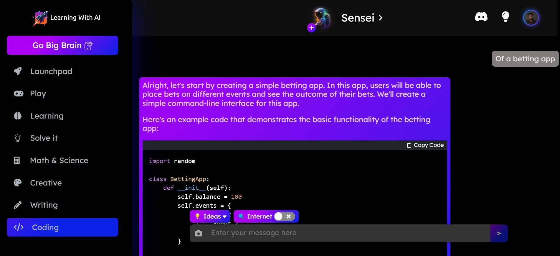 Learning With AI screenshot 2