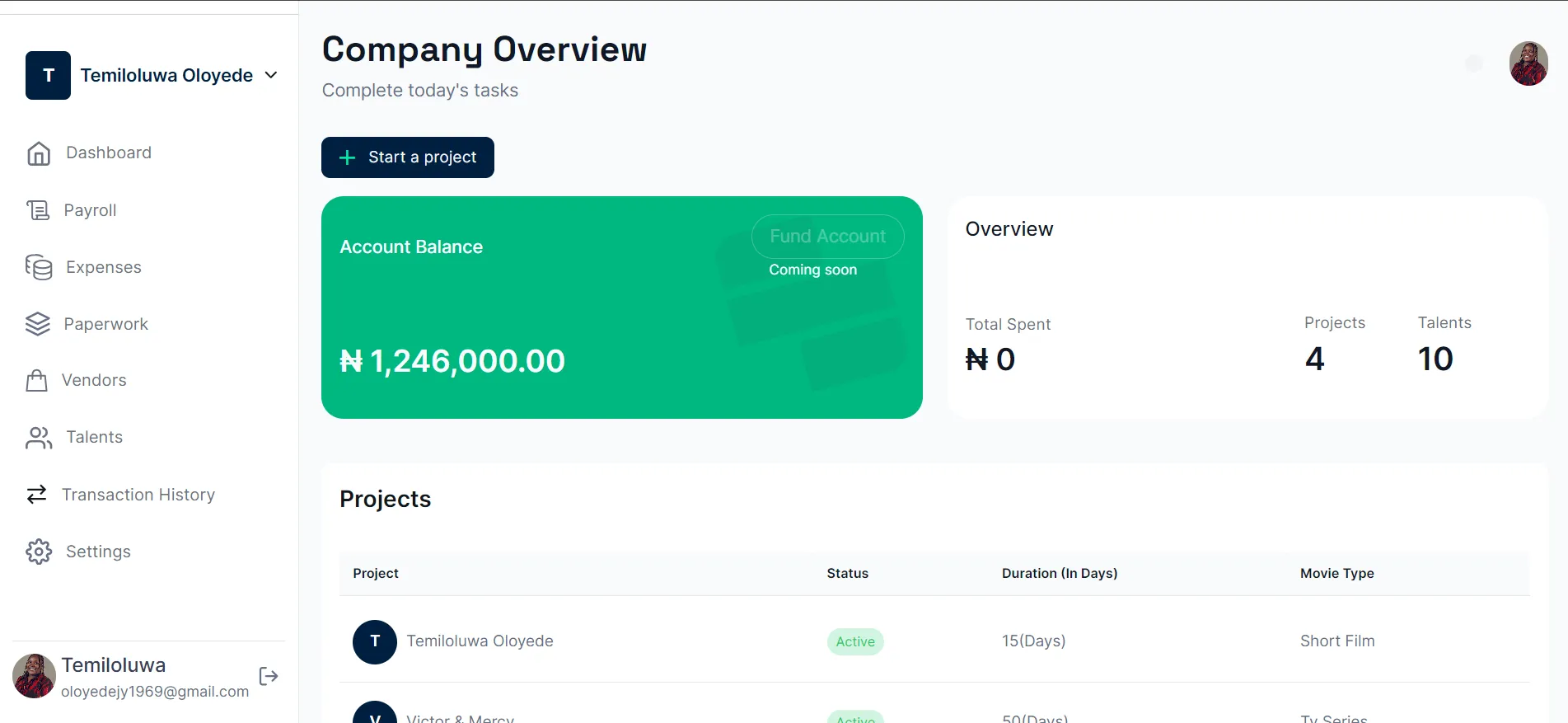 Rollpay screenshot 3
