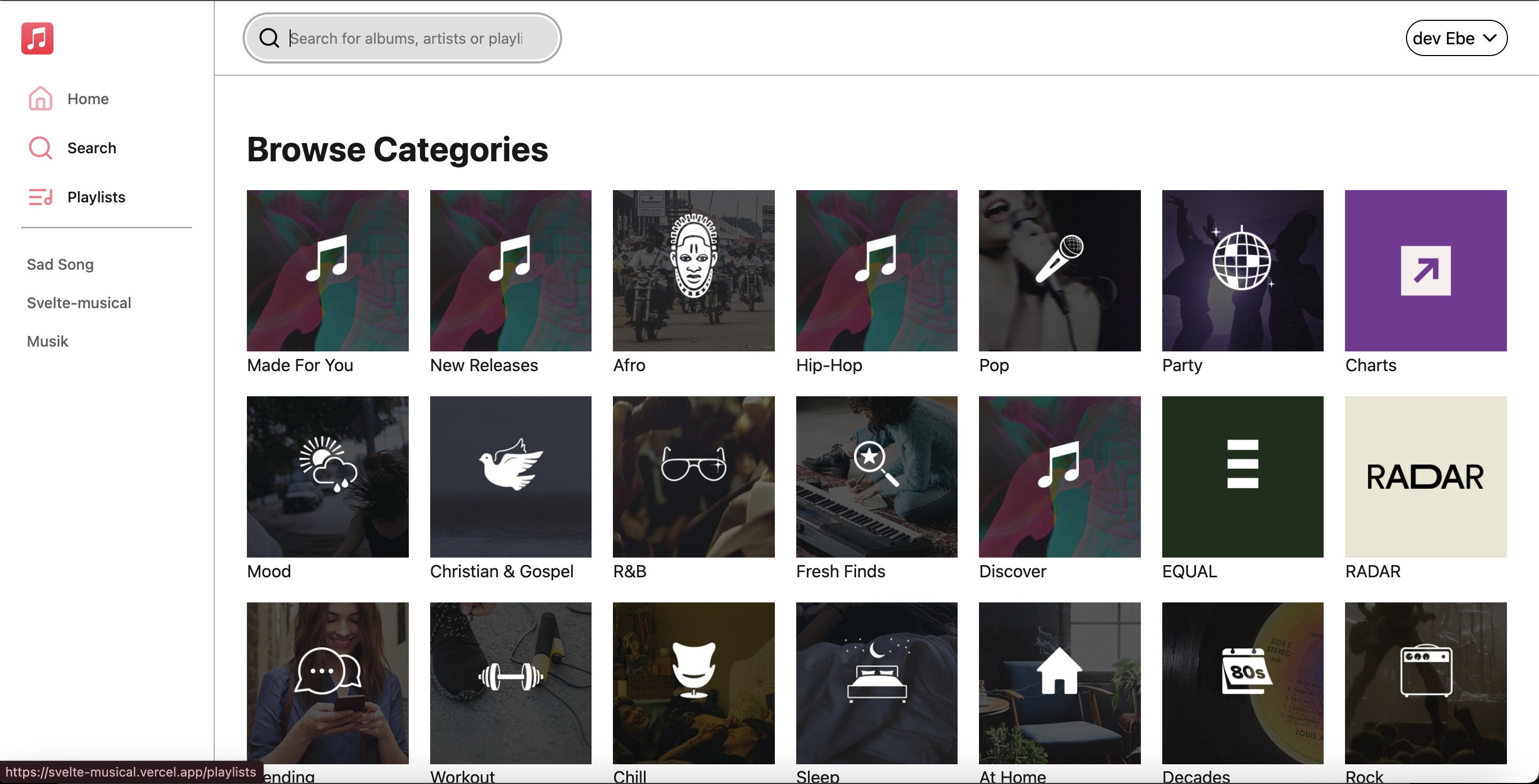 Sv Music screenshot 3